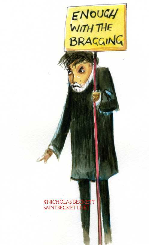 Enough with the bragging