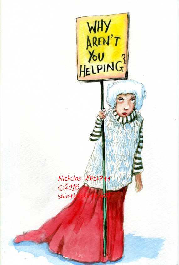 why aren't you helping