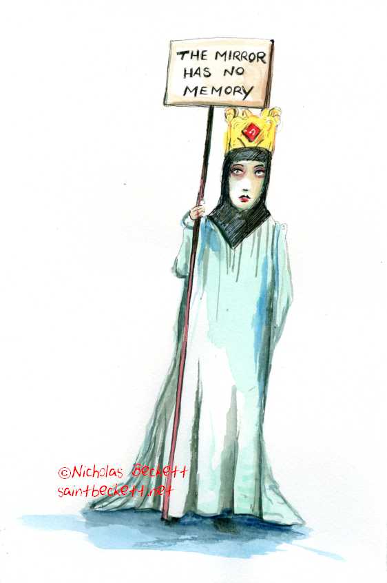 The mirror has no memory