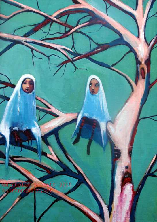 he Ghosts of the Ghostly Gums