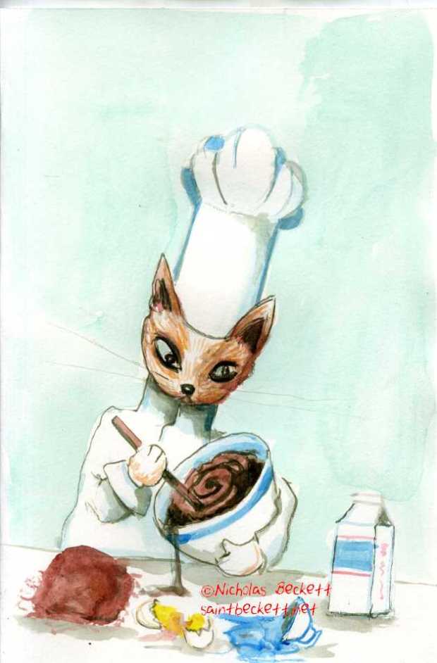 Cooking Cat