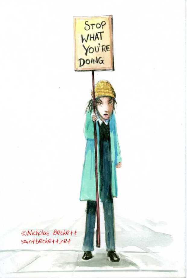 stop what you're doing