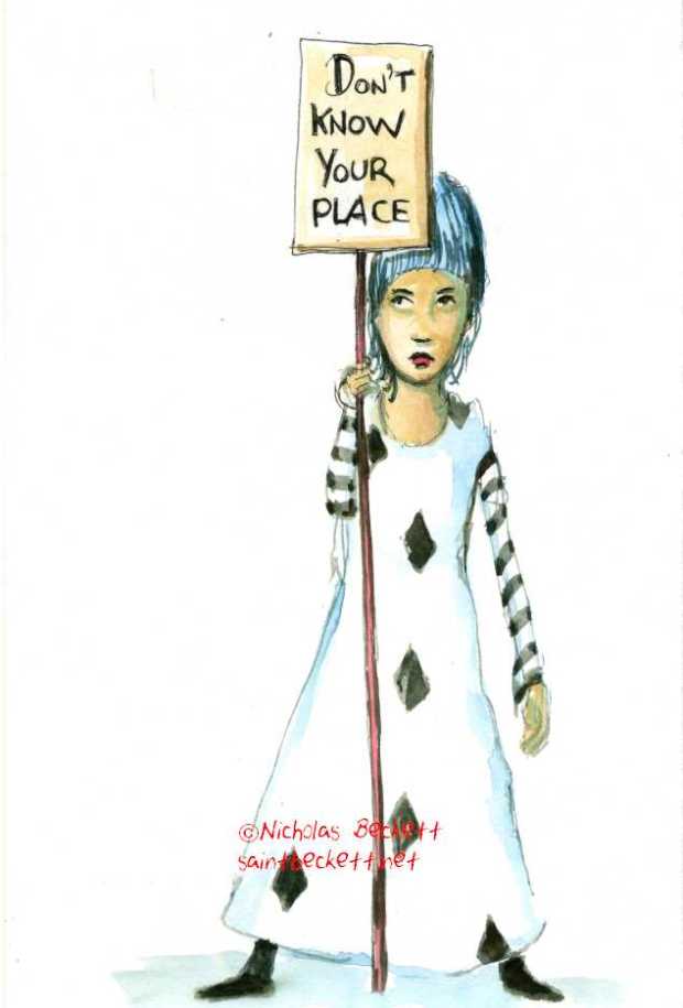 Don't know your place